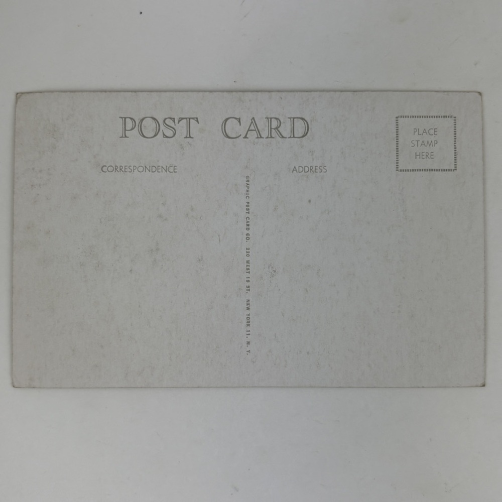 Graphic Post Card Co Chiang Kai-Shek Vintage Postcard 3 3/8x5 1/2" Historical - Picture 2 of 2